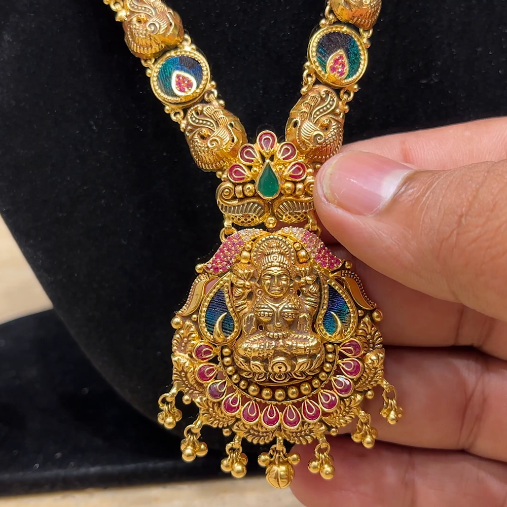 Chennai Shopping Mall 39.93gms HARAMS 22K Yellow Gold