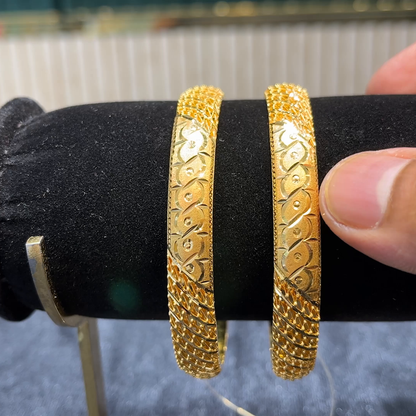 Kriya Jewellers 34.53gms BANGLES 22K Yellow Gold