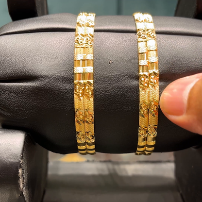 CMR 50.814gms BANGLES 22K Yellow Gold