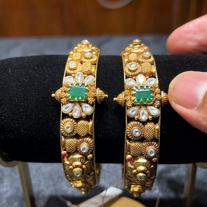 MUKUNDA JEWELLERS 24.093gms BANGLES 22K Yellow Gold