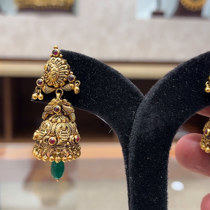 Chennai Shopping Mall 15.38gms EARRINGS 22K Yellow Gold