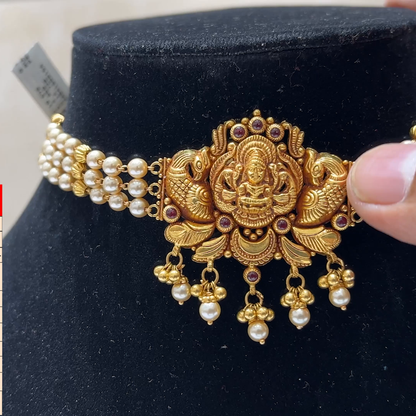 MUKUNDA JEWELLERS 14.72gms CHOKER 22K Yellow Gold