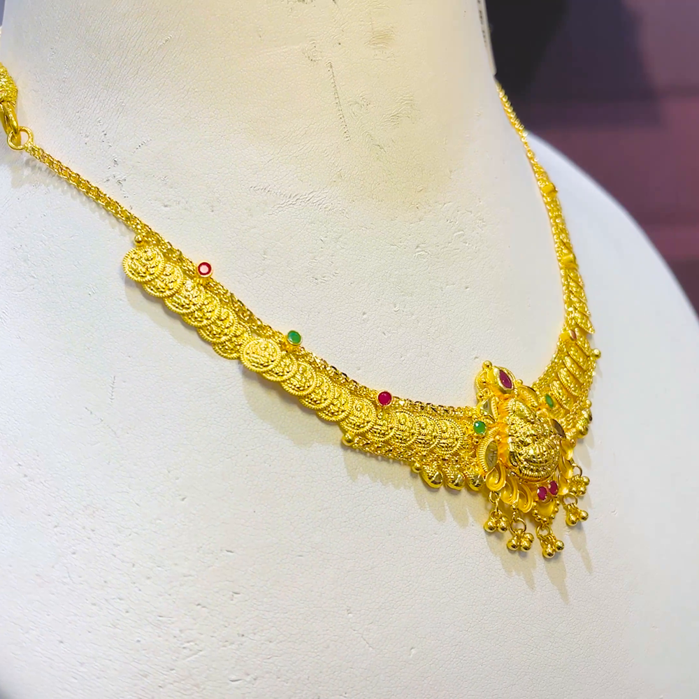 CMR 12.969gms NECKLACE 22K Yellow Gold