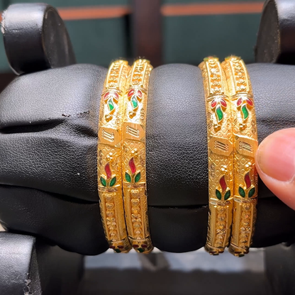 CMR 41.993gms BANGLES 22K Yellow Gold