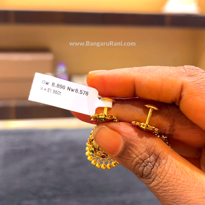 [make to order] 8.578gms EARRINGS 22K