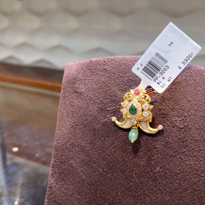 SRI RAM 4.53gms Pendent 22K Nakshi