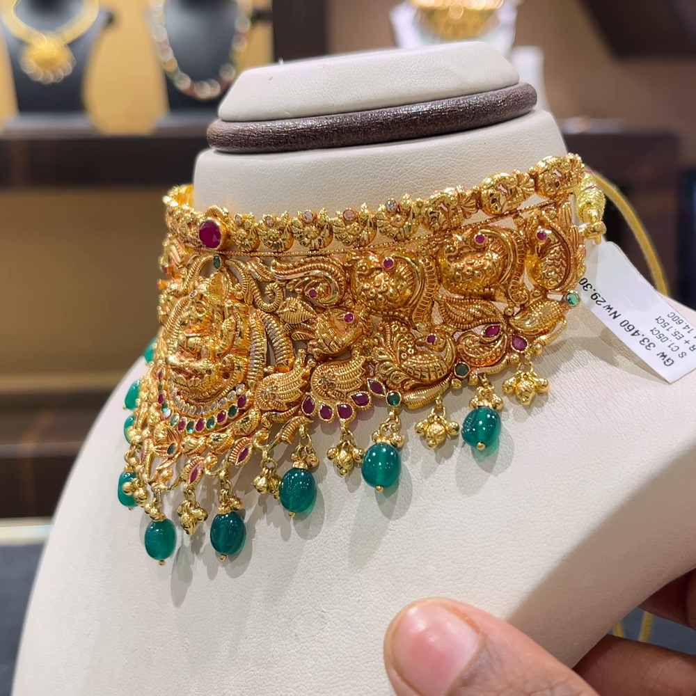 [make to order] 29.3gms CHOKER 22K