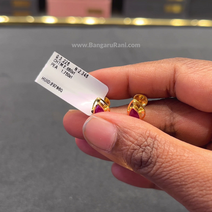 [make to order] 2.346gms EARRINGS 22K