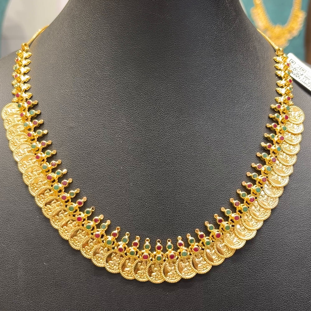 Chennai Shopping Mall 18.0gms NECKLACE 22K Yellow Gold