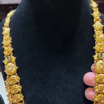 MUKUNDA JEWELLERS 74.097gms HARAMS 22K Yellow Gold