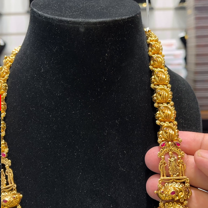 SOUTH INDIA 76.992gms HARAMS 22K Yellow Gold