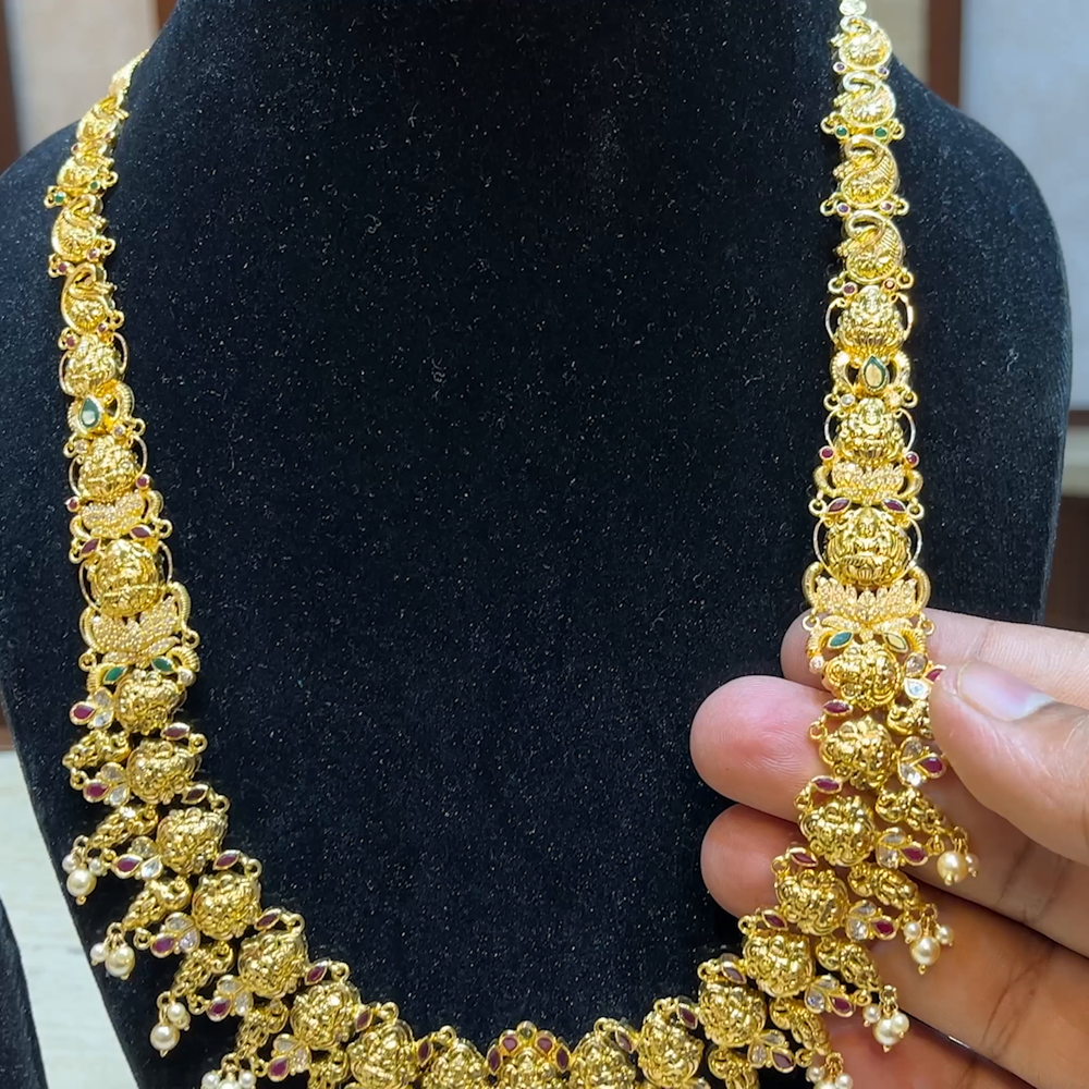 Chennai Shopping Mall 48.43gms HARAMS 22K Yellow Gold