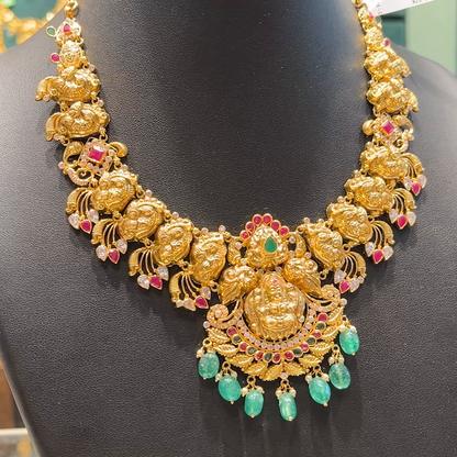 Chennai Shopping Mall 32.57gms NECKLACE 22K Antique