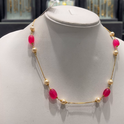 Anu Jewellers 3.33gms CHAINS 22K Yellow Gold