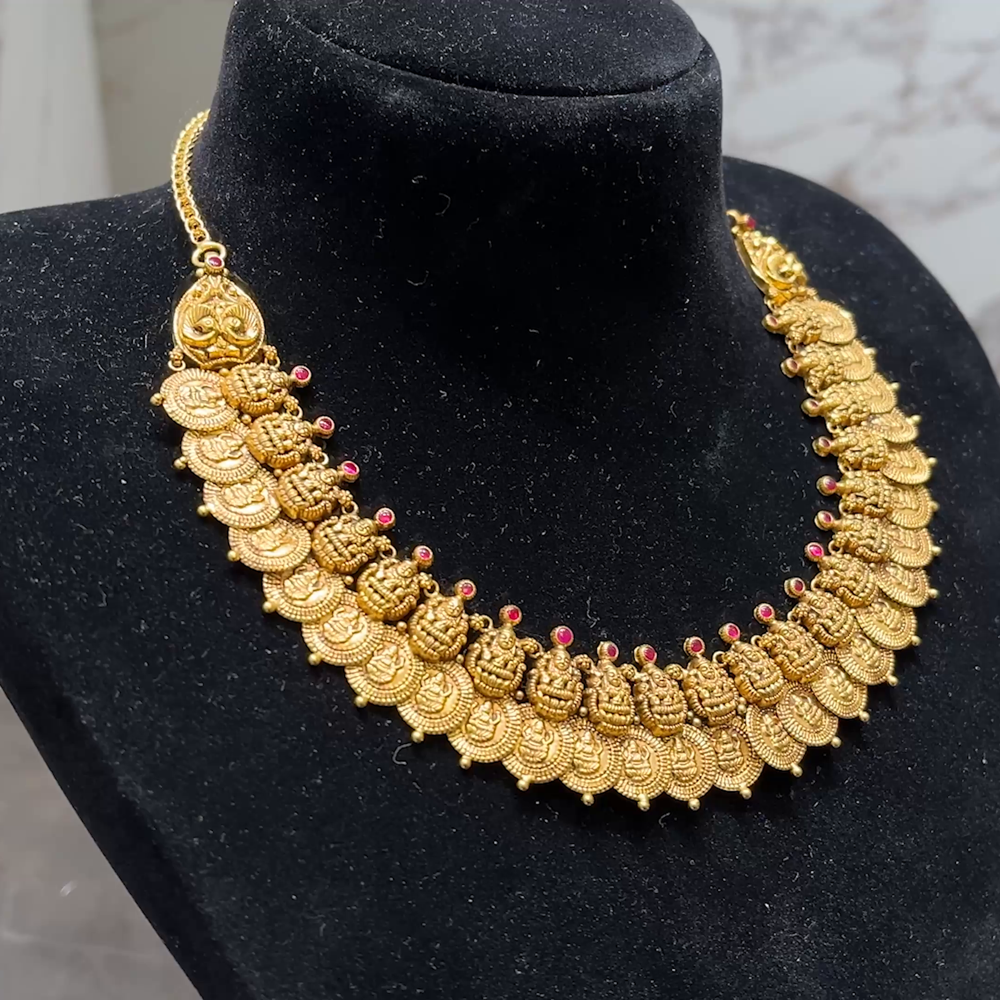 MUKUNDA JEWELLERS 28.375gms NECKLACE 22K Yellow Gold