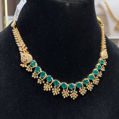 SOUTH INDIA 26.104gms NECKLACE 22K Yellow Gold