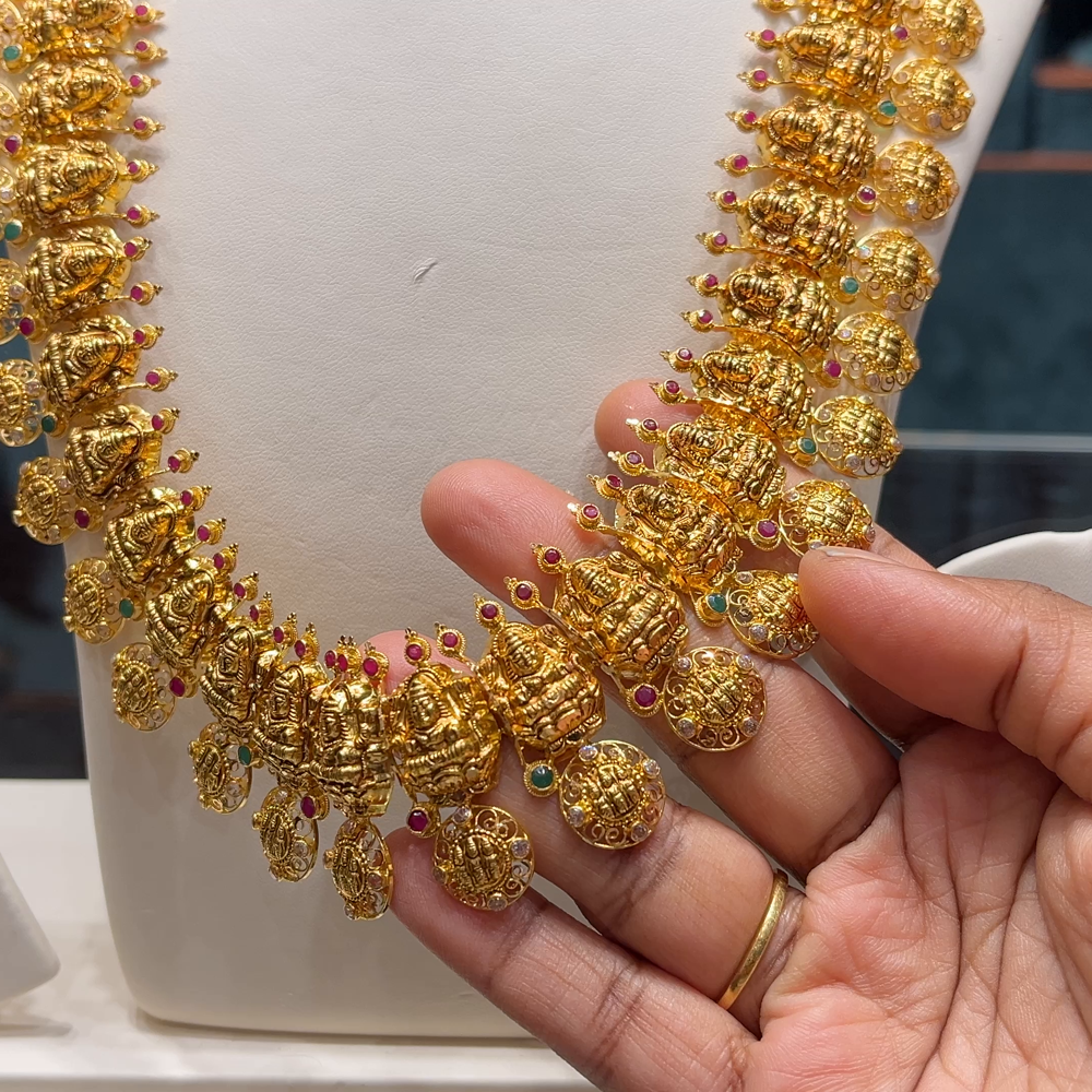 Grams Long Haram Designs With Weight Light Weight 100 Grams Gold