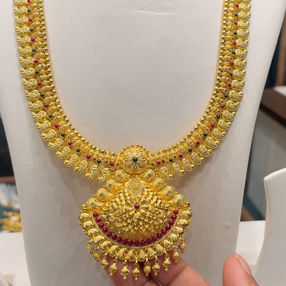 22k Gold Haram Chandra Haram New Models 22k Gold Haram