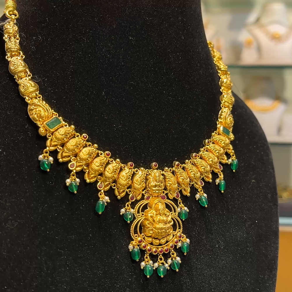 Anu Jewellers 20.788gms NECKLACE 22K Yellow Gold