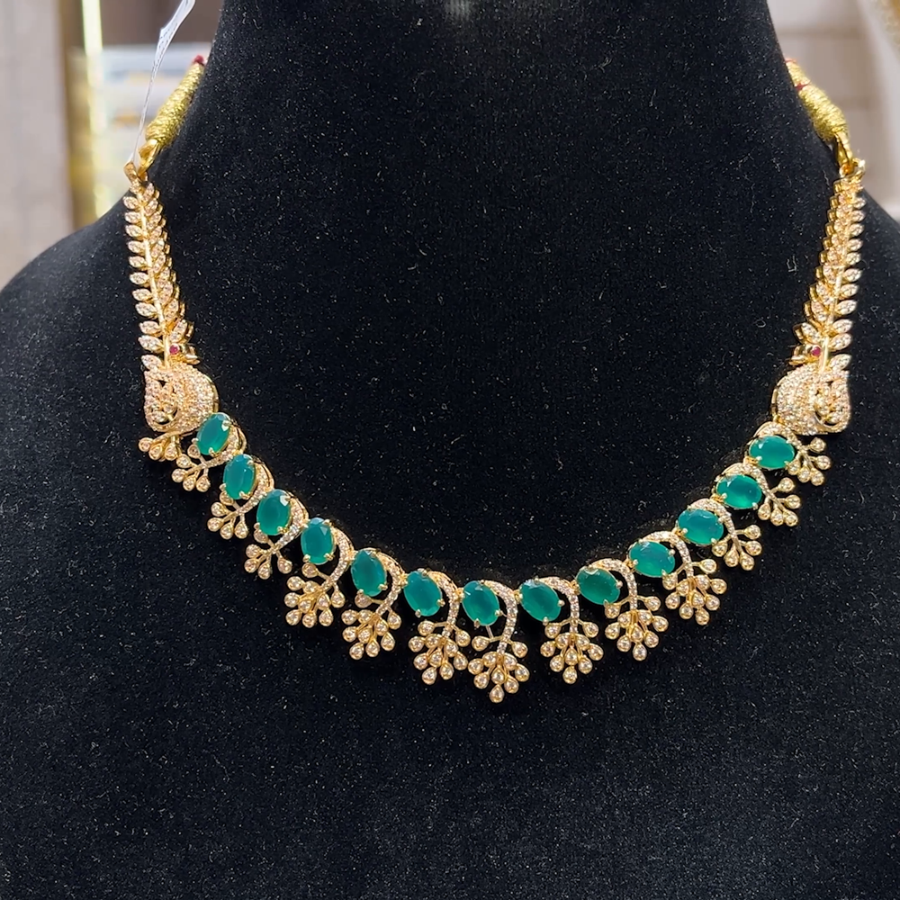 SOUTH INDIA 26.104gms NECKLACE 22K Yellow Gold