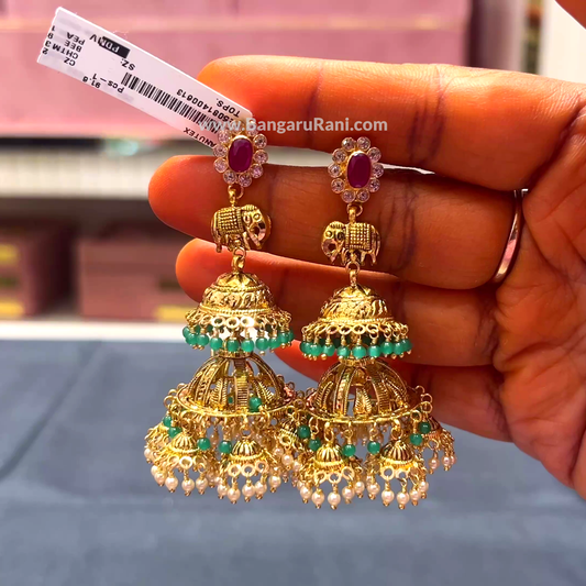 [make to order] 21.685gms EARRINGS 22K