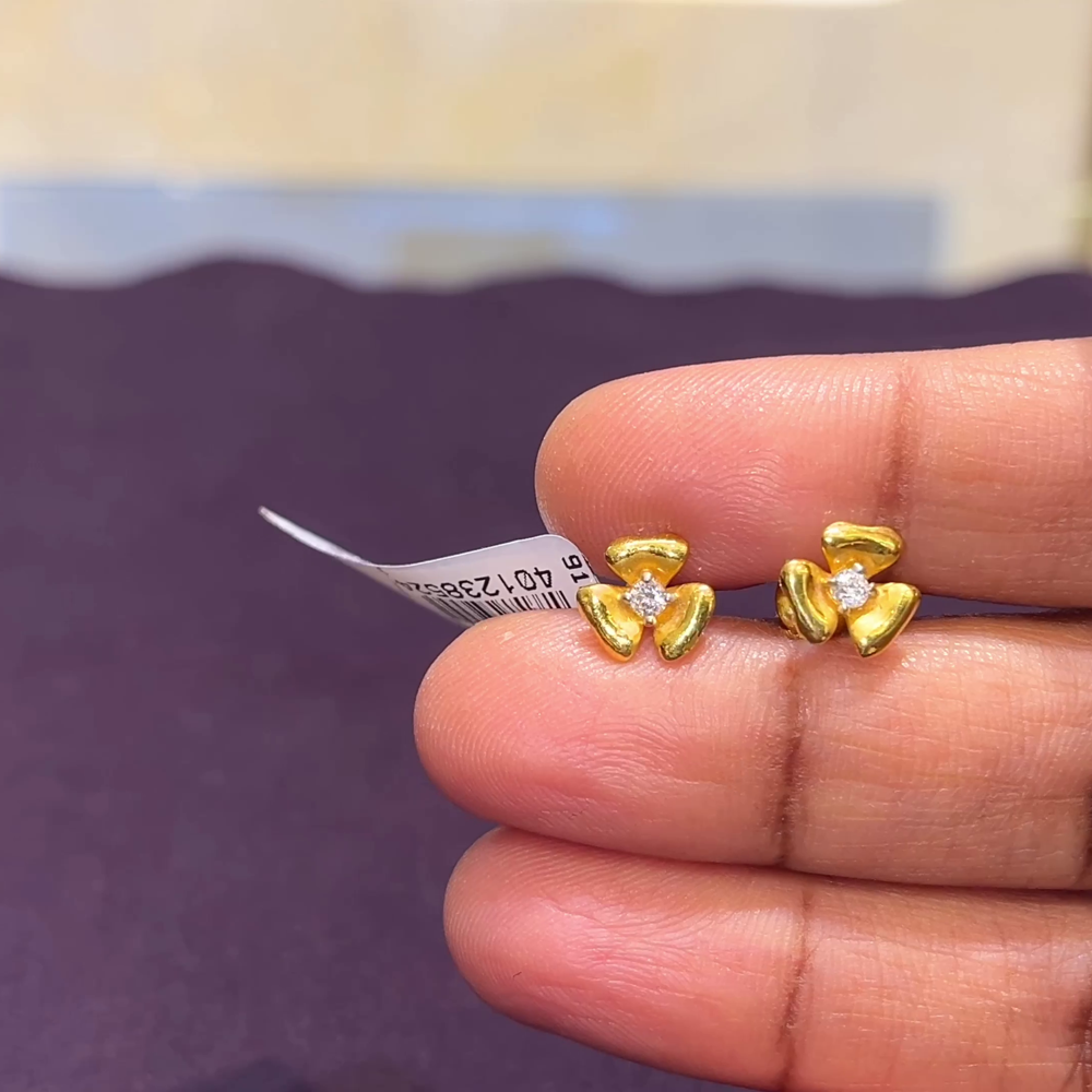 [make to order] 1.6gms EARRINGS 22K
