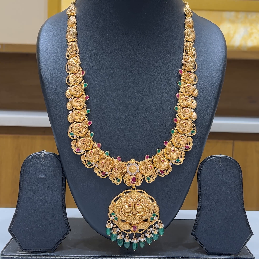 MUKUNDA JEWELLERS 52.085gms HARAMS 22K Yellow Gold