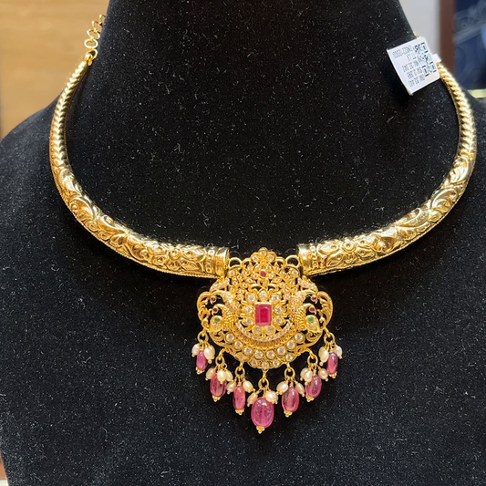 Chennai Shopping Mall 30.042gms NECKLACE 22K Yellow Gold