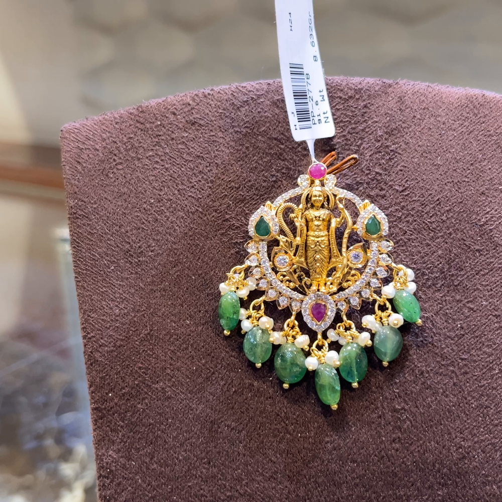 SRI RAM 8.632gms Pendent 22K Nakshi