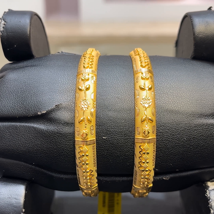 SwarnaKanchi 22.491gms BANGLES 22K Yellow Gold