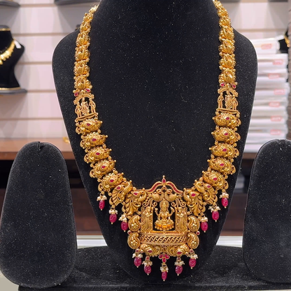 SOUTH INDIA 76.992gms HARAMS 22K Yellow Gold