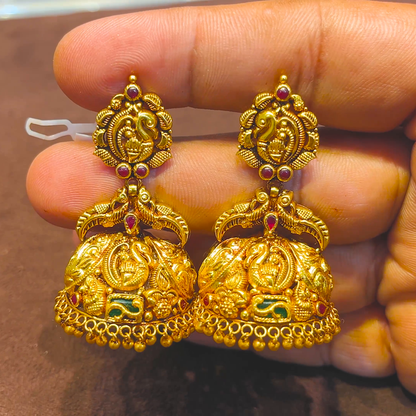 SRI RAM 18.061gms EARRINGS 22K Yellow Gold