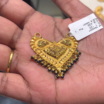 SOUTH INDIA 6.439gms Pendent 22K Yellow Gold