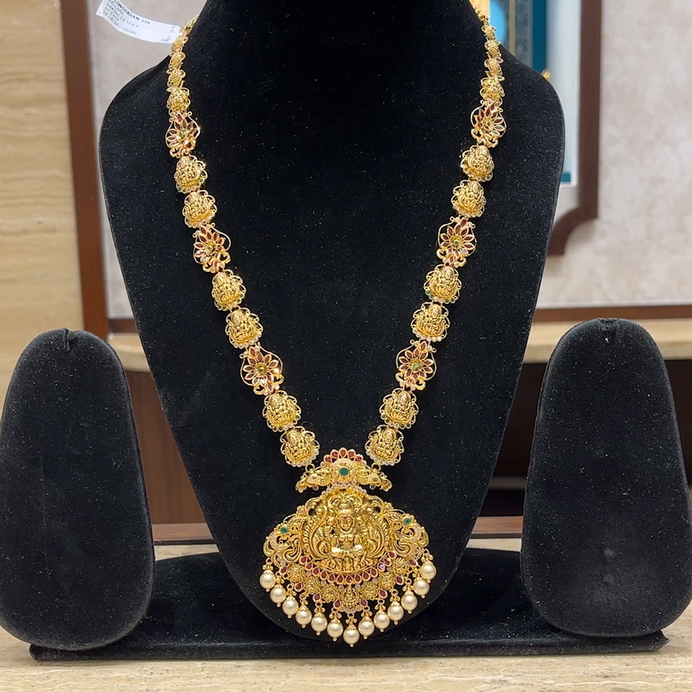 Chennai Shopping Mall 40.192gms HARAMS 22K Yellow Gold