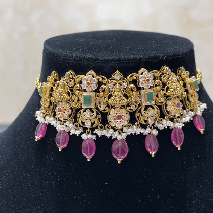 MUKUNDA JEWELLERS 37.474gms CHOKER 22K Yellow Gold