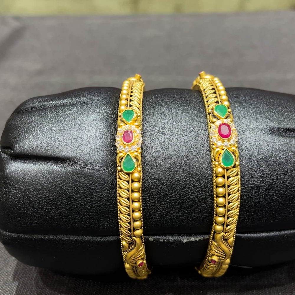 CMR 28.67gms BANGLES 22K Yellow Gold