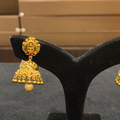 CHANDANA Brothers 21.199gms EARRINGS 22K Yellow Gold