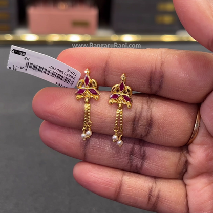 [make to order] 2.017gms EARRINGS 22K