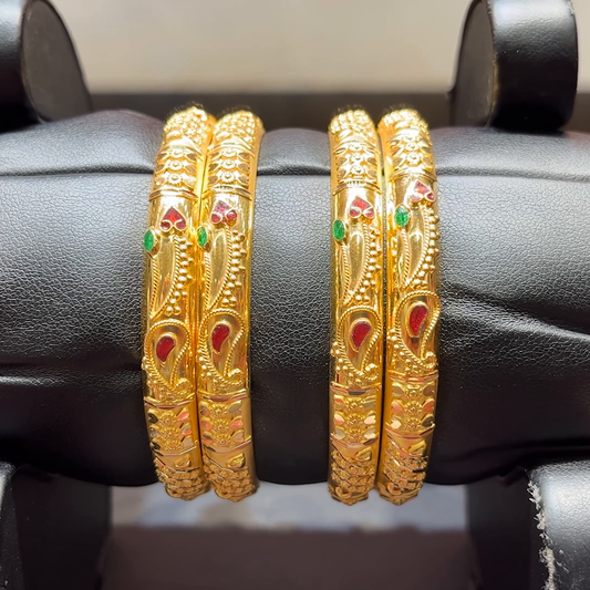 CMR 48.18gms BANGLES 22K Yellow Gold