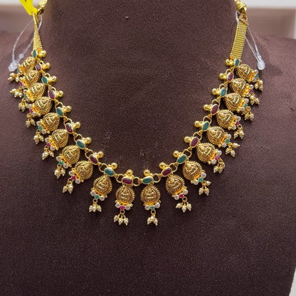 SwarnaKanchi 20.917gms NECKLACE 22K Yellow Gold