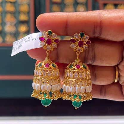 CMR 12.661gms EARRINGS 22K Yellow Gold