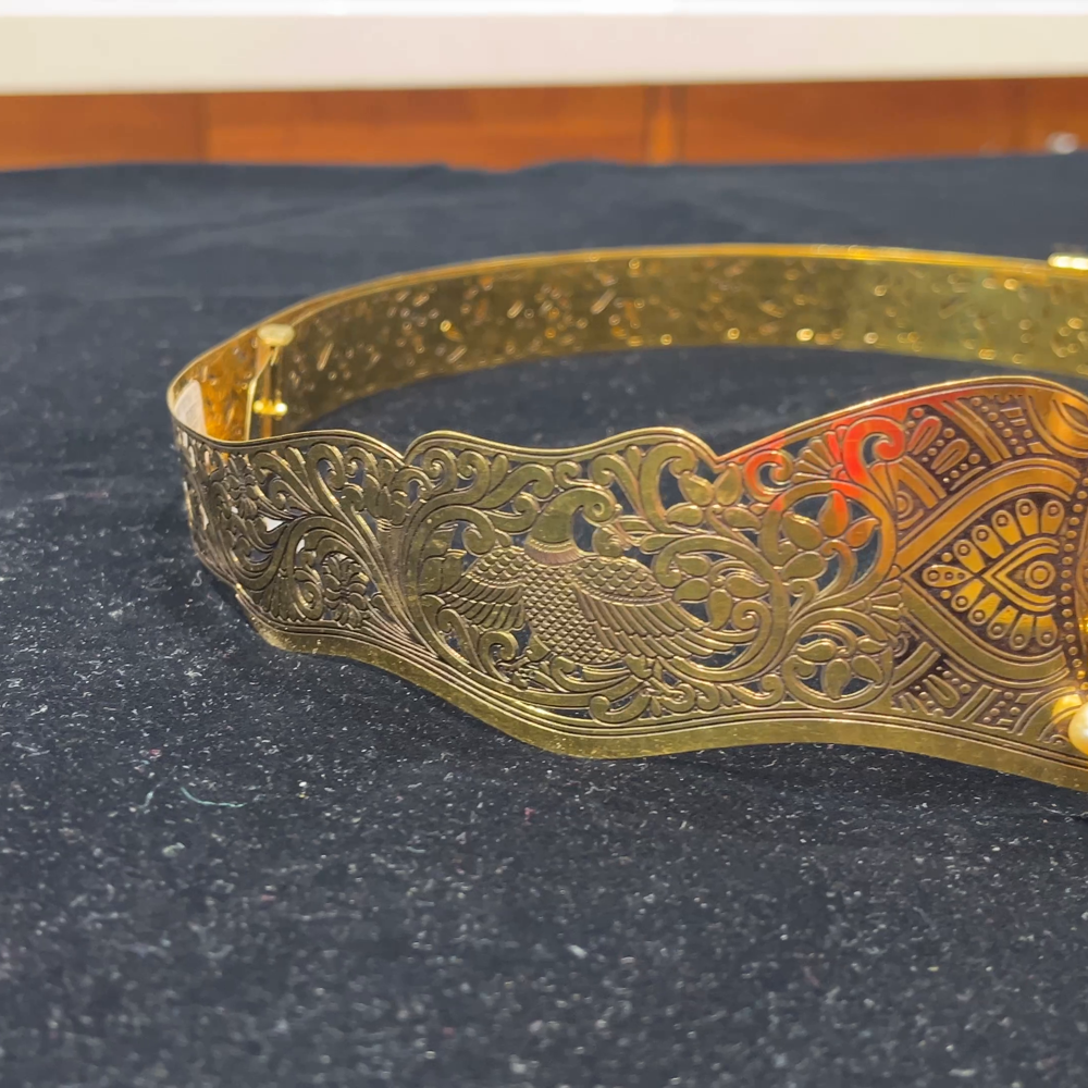 RS BROTHERS 143.7gms VADDANAM 22K Yellow Gold