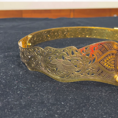 RS BROTHERS 143.7gms VADDANAM 22K Yellow Gold