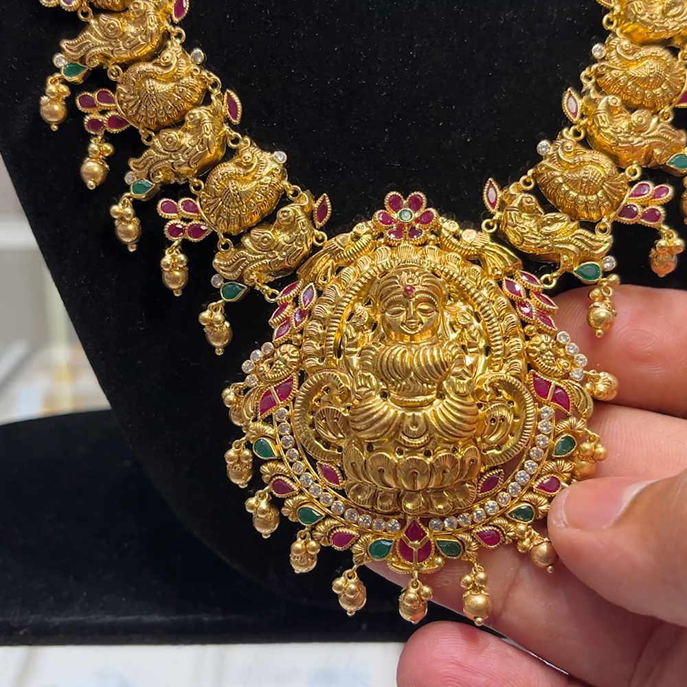 SOUTH INDIA 42.206gms HARAMS 22K Yellow Gold