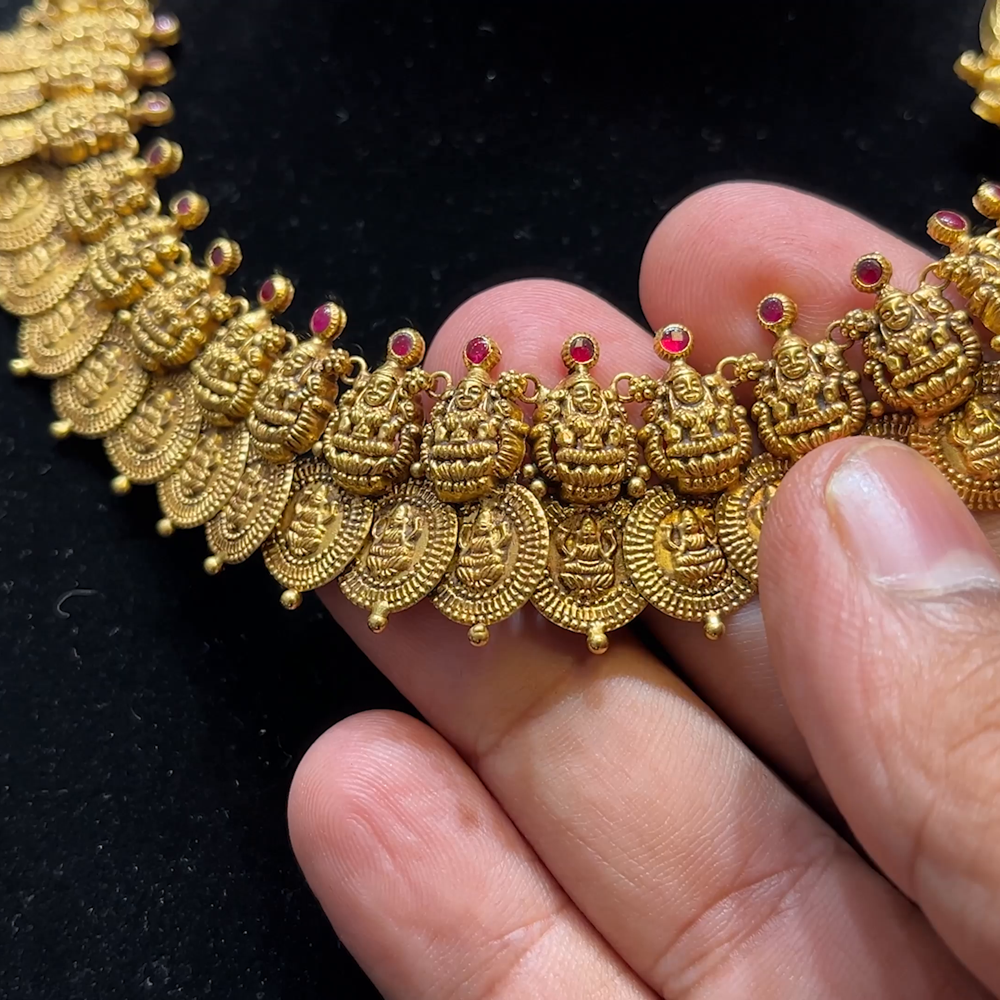 MUKUNDA JEWELLERS 28.375gms NECKLACE 22K Yellow Gold