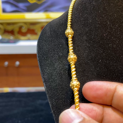 RS BROTHERS 24.046gms CHAINS 22K Yellow Gold