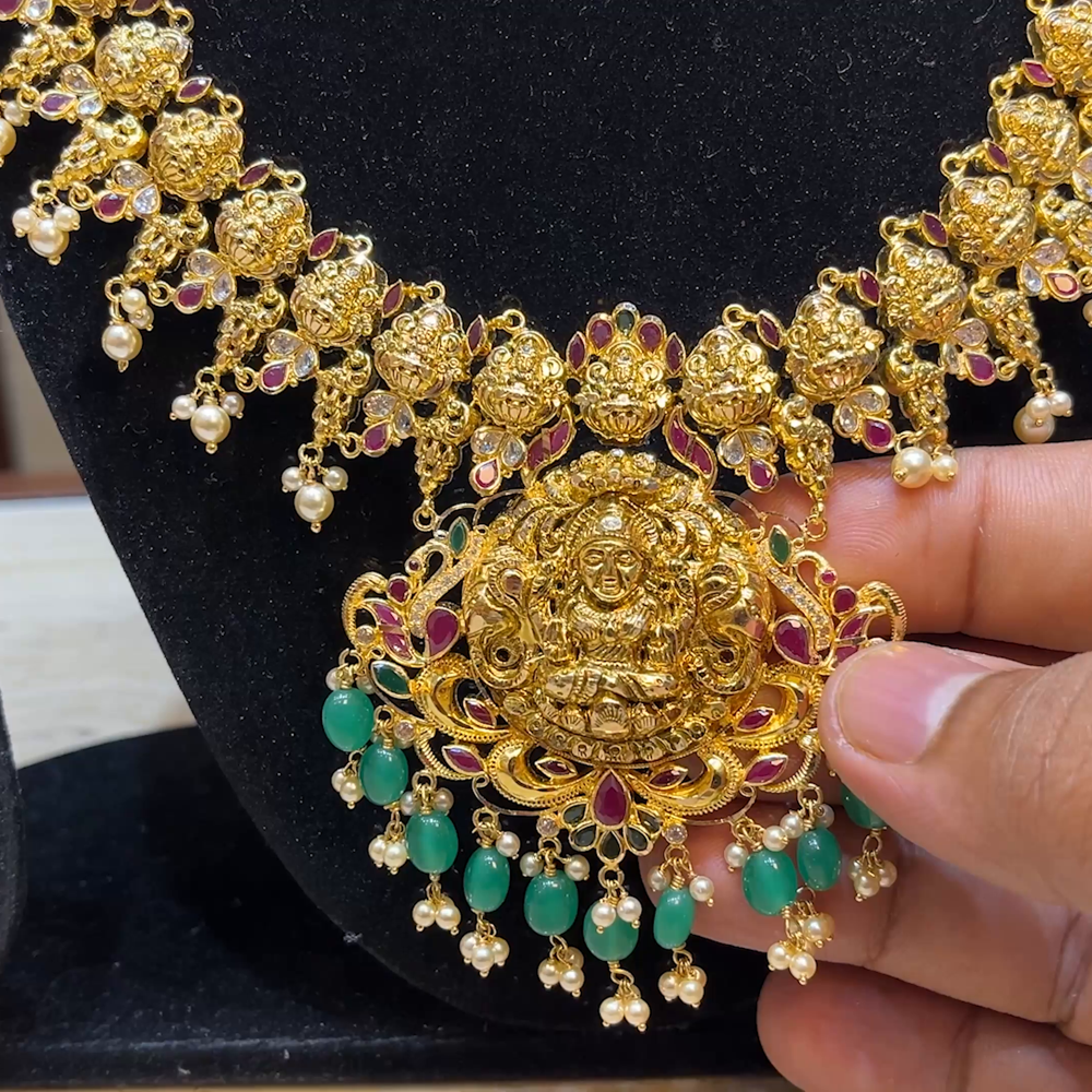 Chennai Shopping Mall 48.43gms HARAMS 22K Yellow Gold