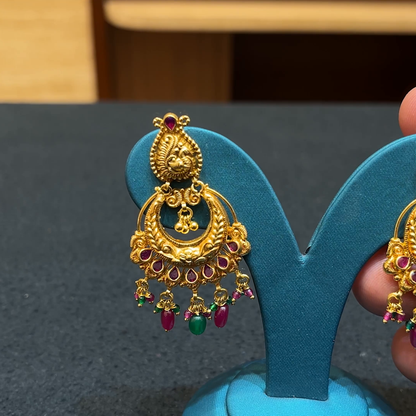 Chennai Shopping Mall 13.33gms EARRINGS 22K Yellow Gold