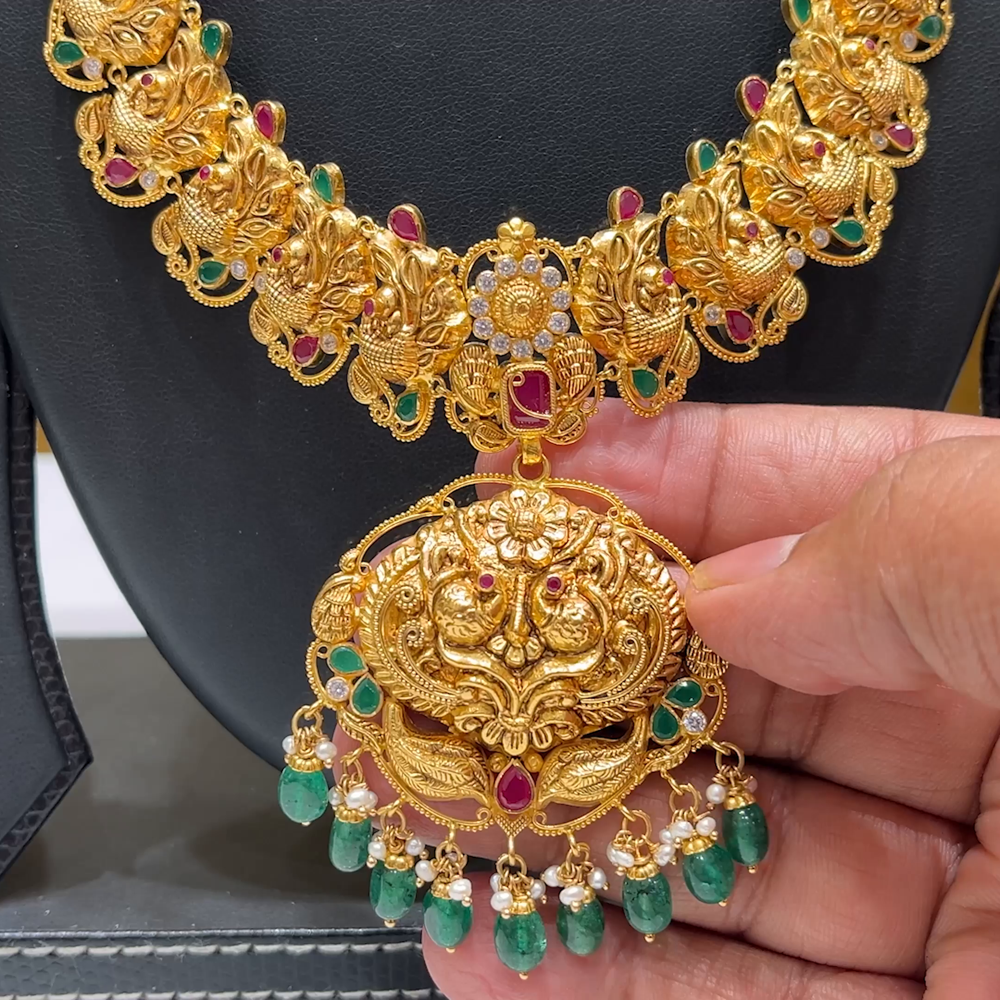 MUKUNDA JEWELLERS 52.085gms HARAMS 22K Yellow Gold