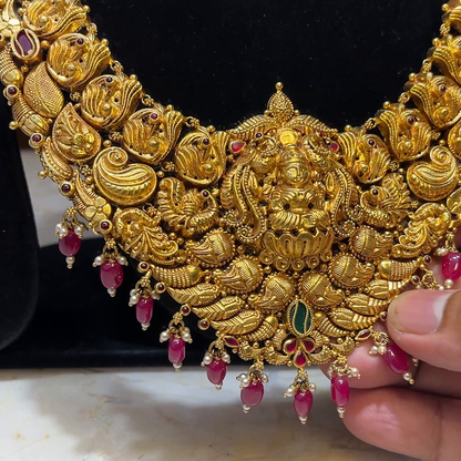 MUKUNDA JEWELLERS 74.097gms HARAMS 22K Yellow Gold